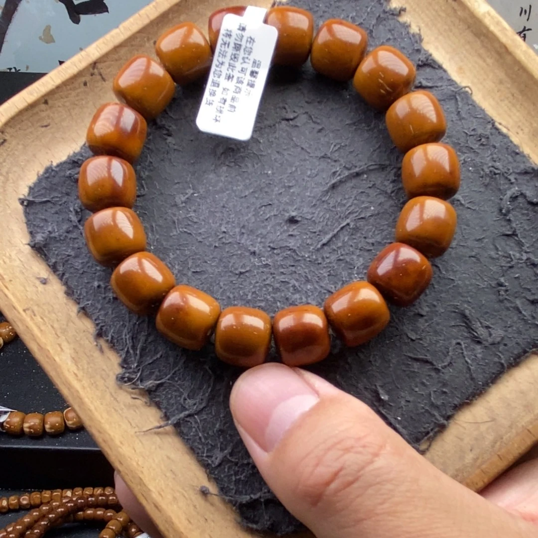 紫金鼠手串12mm天花板纯手工