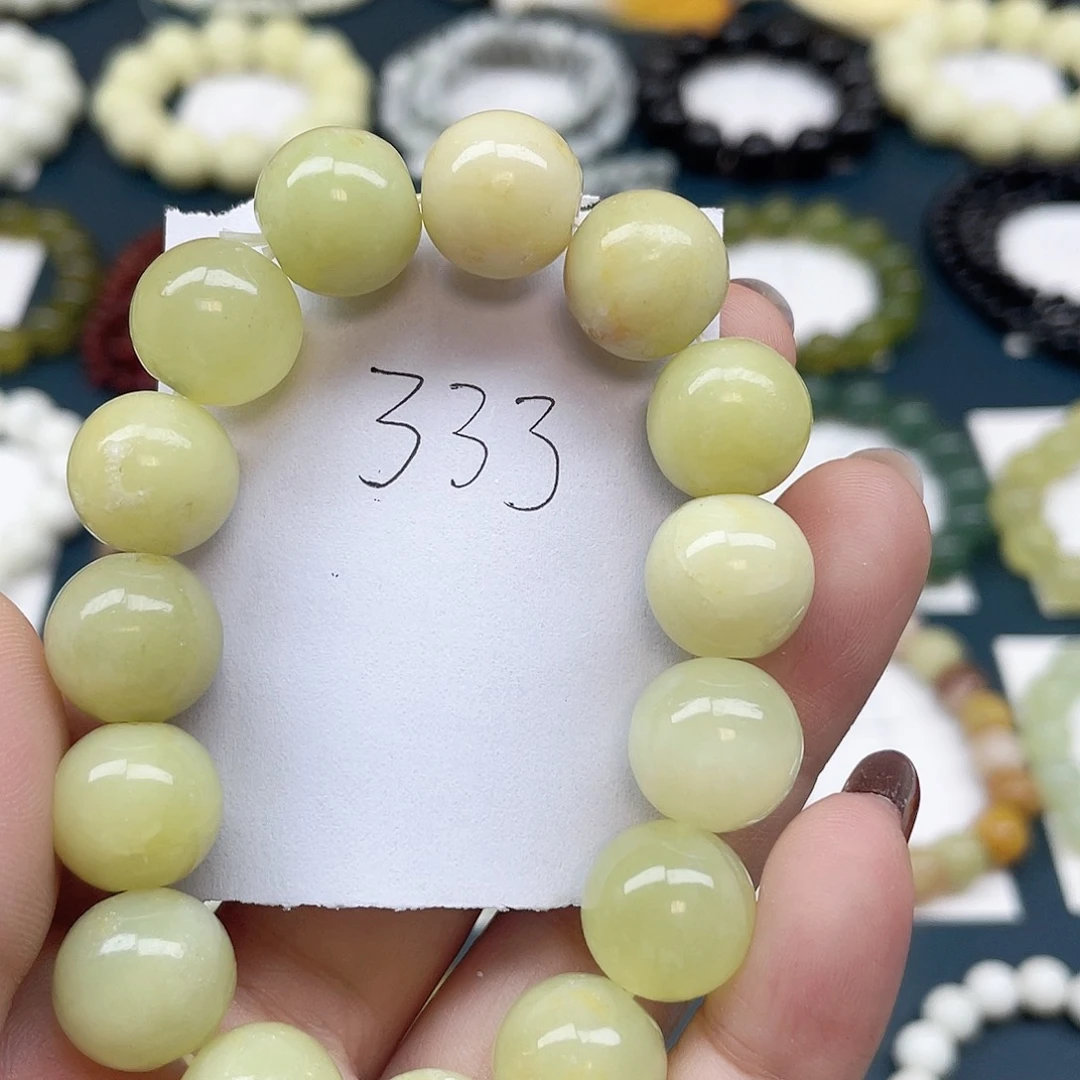 未镶嵌蛇纹石玉手串