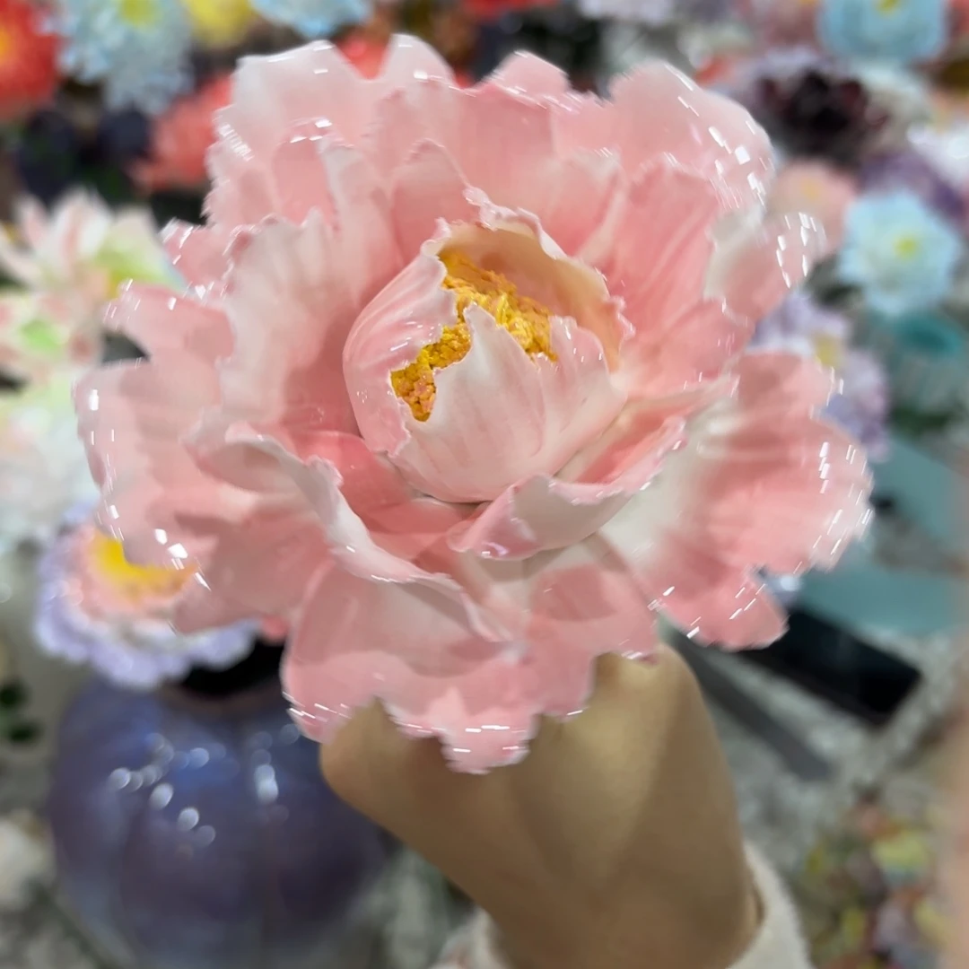 陶瓷花拍满20元发货，退款拉黑