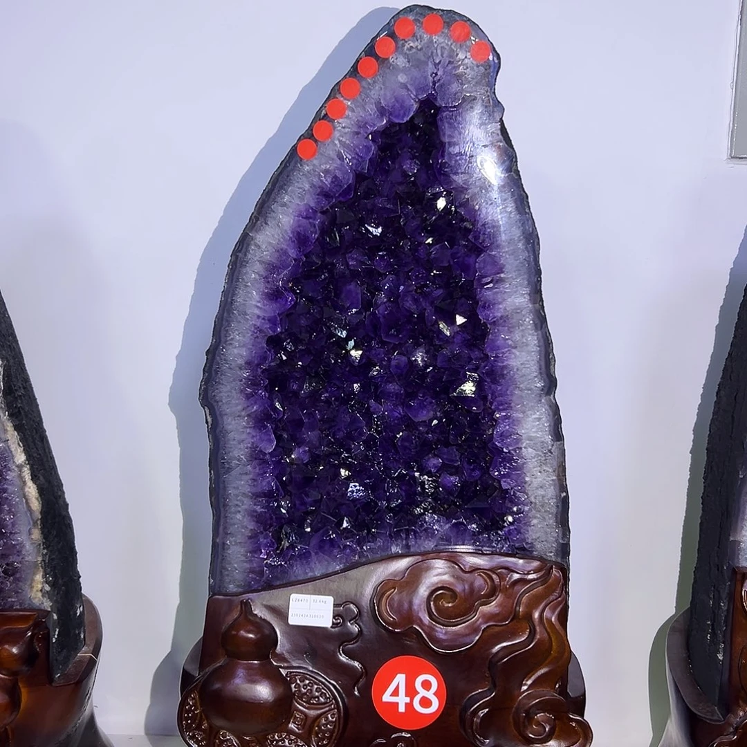 未镶嵌紫晶大型摆件（非配饰）