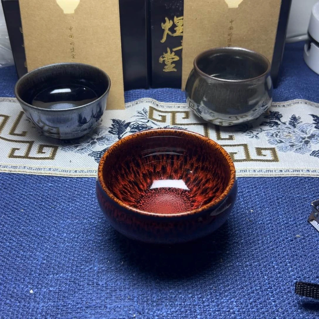 建阳建盏喝茶主人杯