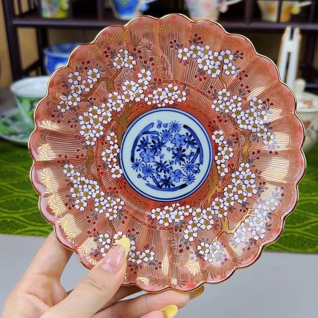 他家茶具瓷器真美好！15.5cm