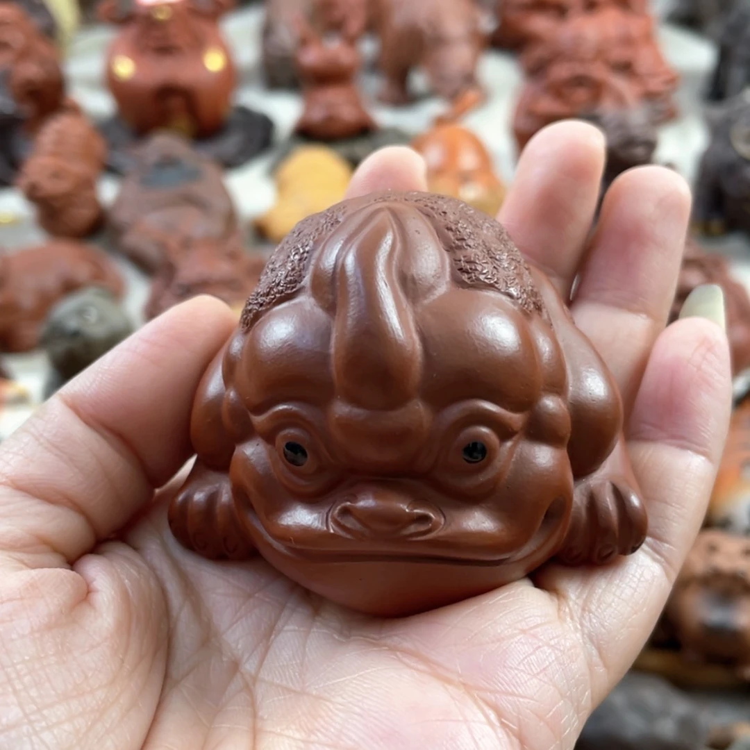 【闪购商品】紫砂茶宠紫砂金蟾