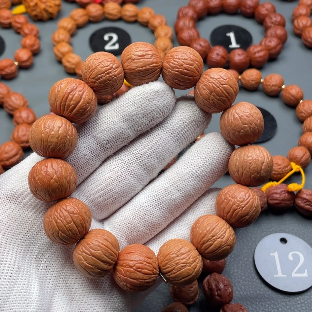 吊坠文玩核桃野生核桃猴头聚宝盆手串