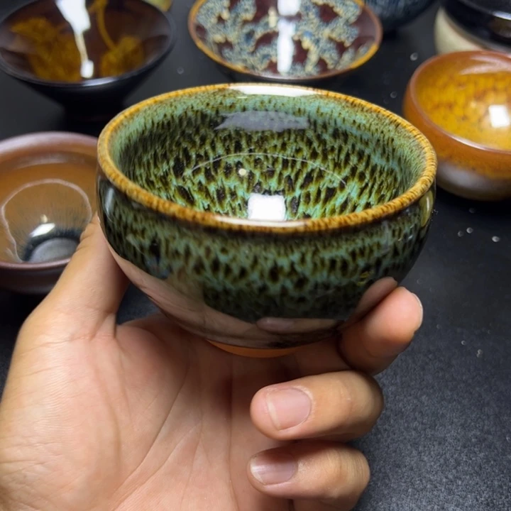 茶盏小老弟（建盏主人杯）