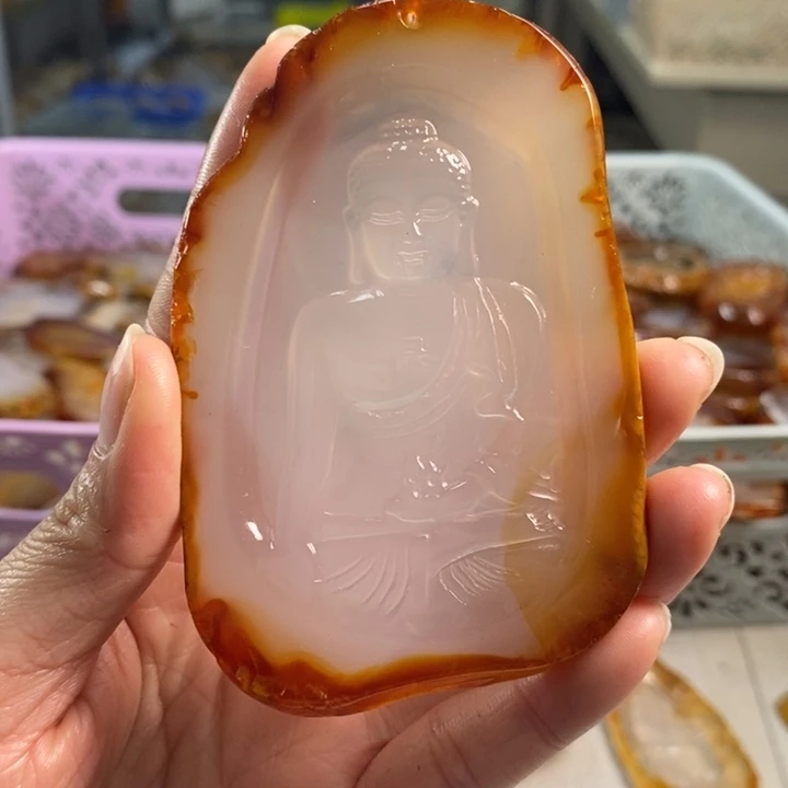 玛瑙/玉髓吊坠(不含链)未镶嵌