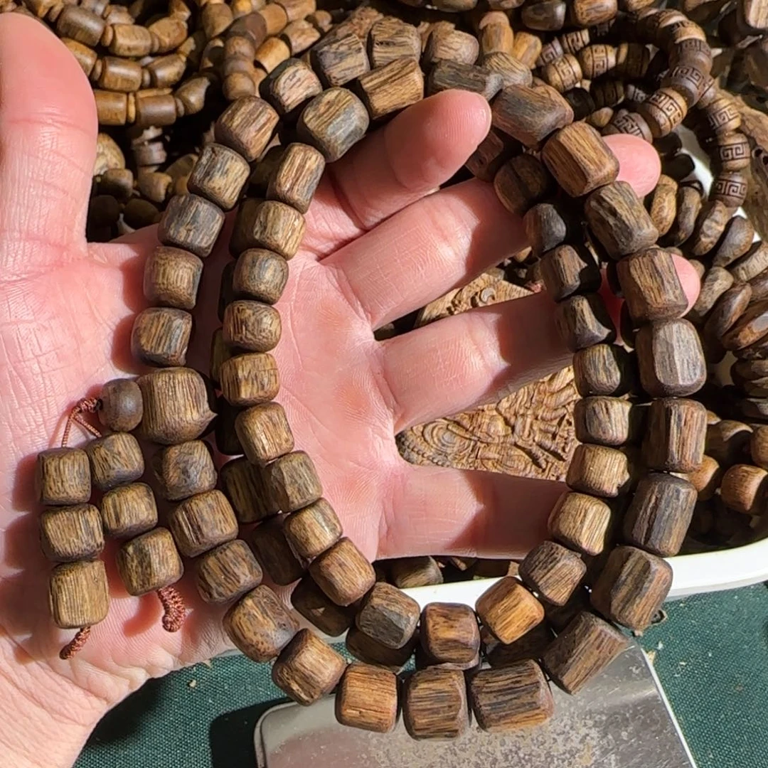 沉香碎屑沉香金沙叶随形51克