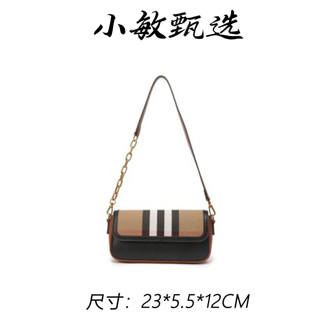 【小敏精选】渠道货SKL-Z8035-黑色经典大气气质百搭女士包包