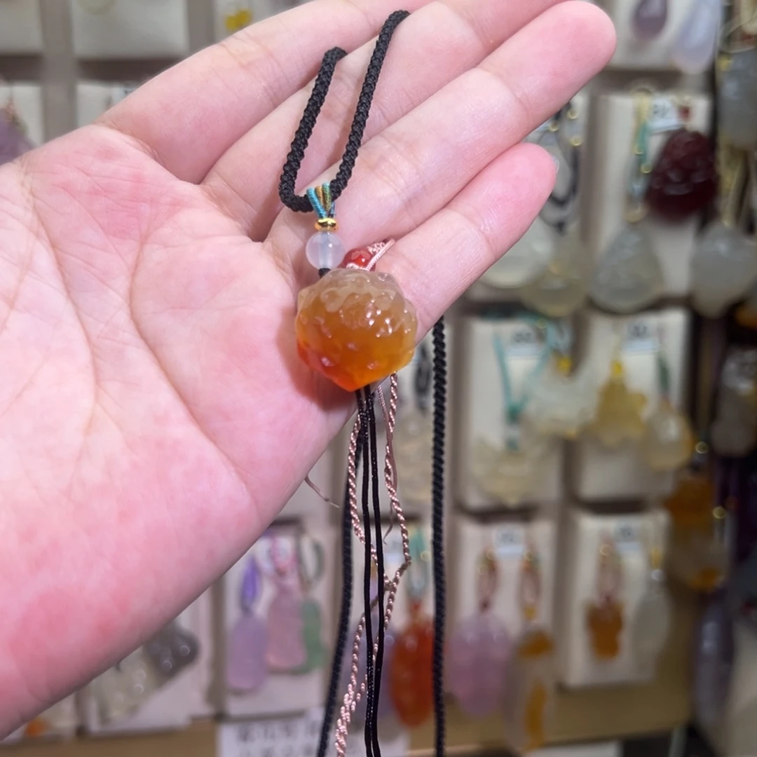 浮***L未镶嵌颈饰玛瑙/玉髓