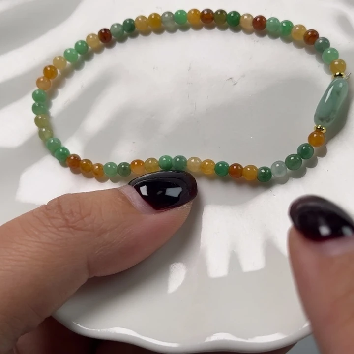 翡翠未镶嵌手链翡翠