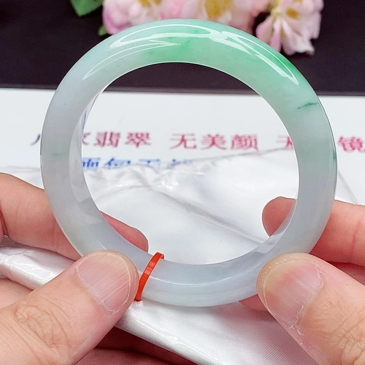 翡翠手镯未镶嵌58.8圈