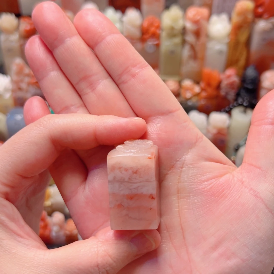 大糖手工篆刻器皿包手工刻字