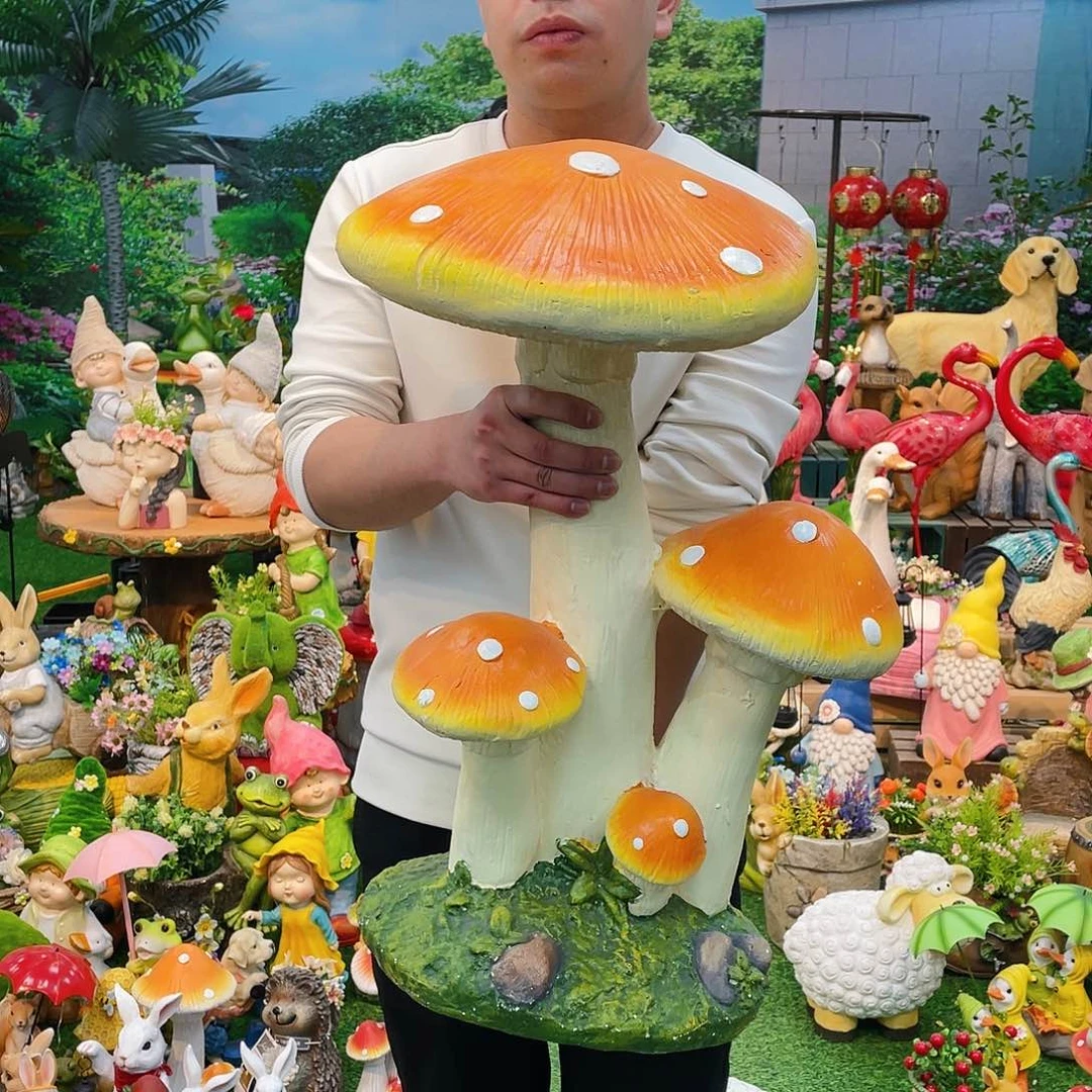 红陶花园庭院摆件