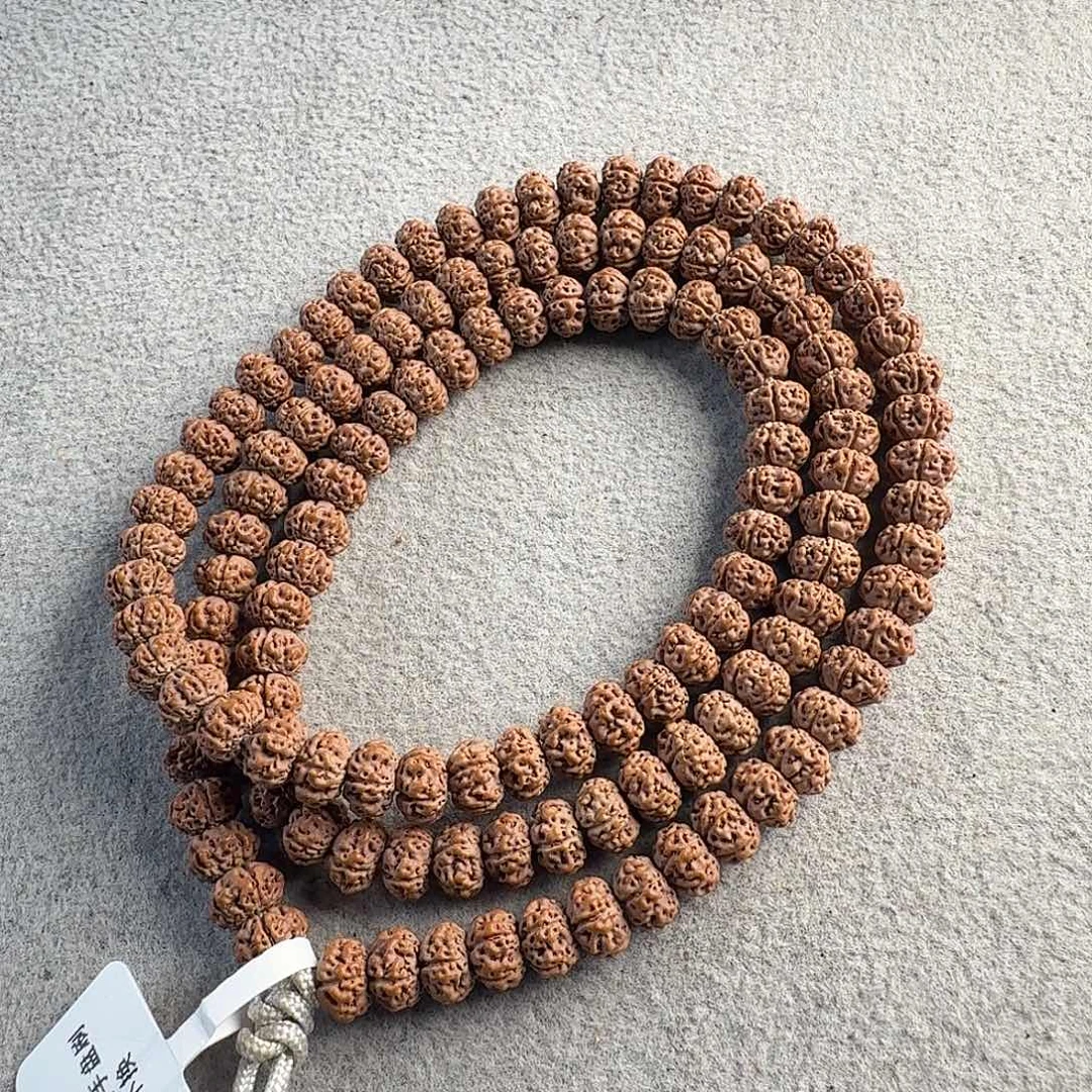 吊坠金刚菩提凹底梅花6.8