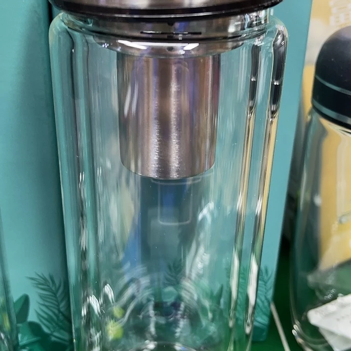 茶隔款玻璃万象370毫升双层