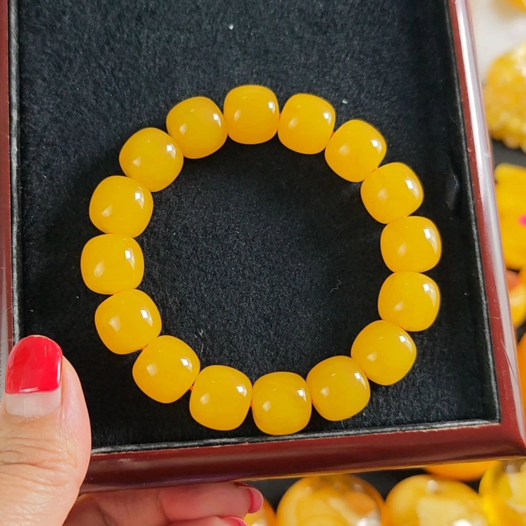 手串蜜蜡未镶嵌同料手串15十