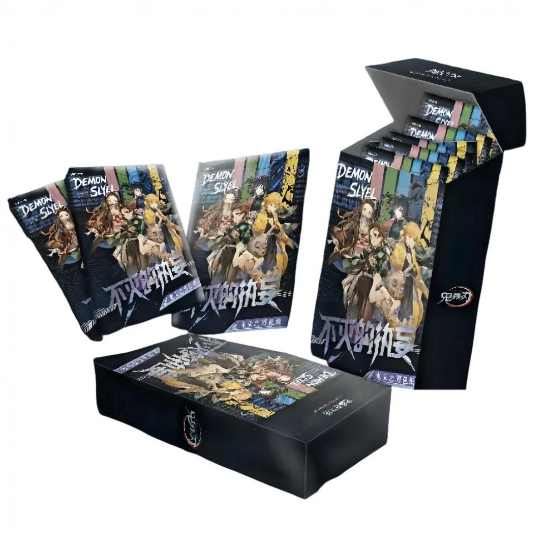 【拆卡*紫藤花文创 】 鬼灭之刃-不灭的执妄色纸 潮玩盲盒（二创）