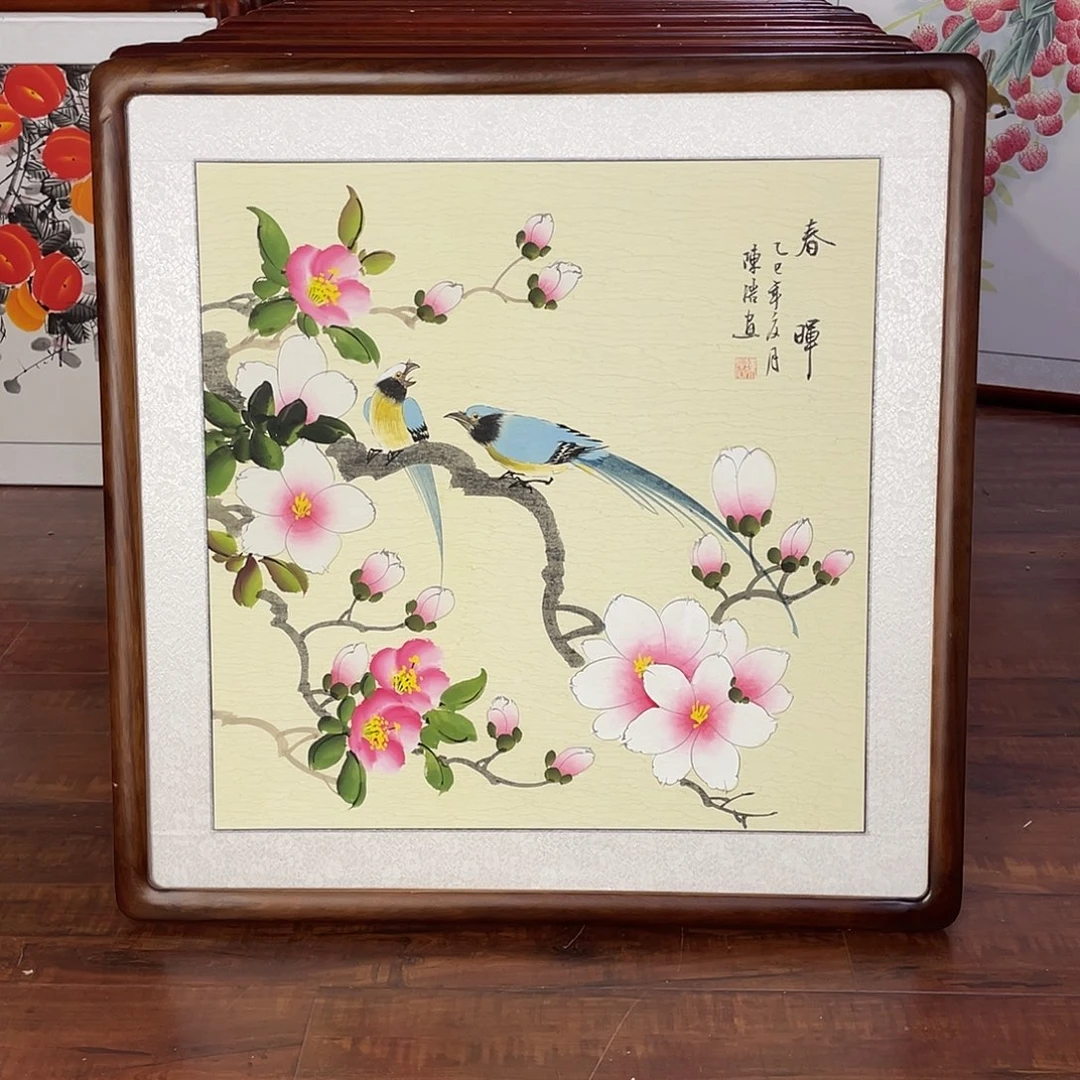 国画带框尺寸63*63厘米