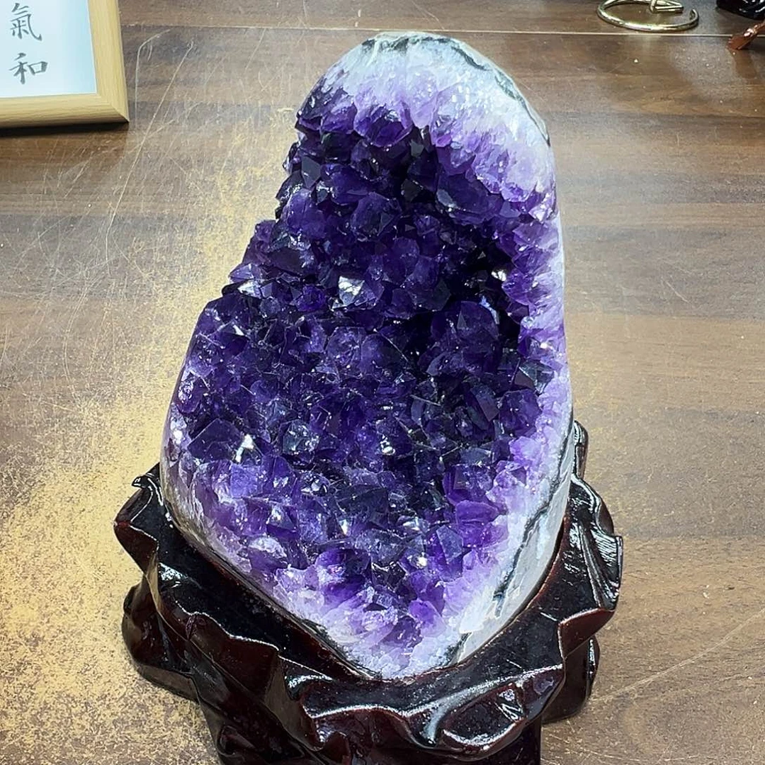 未镶嵌摆件紫晶福利