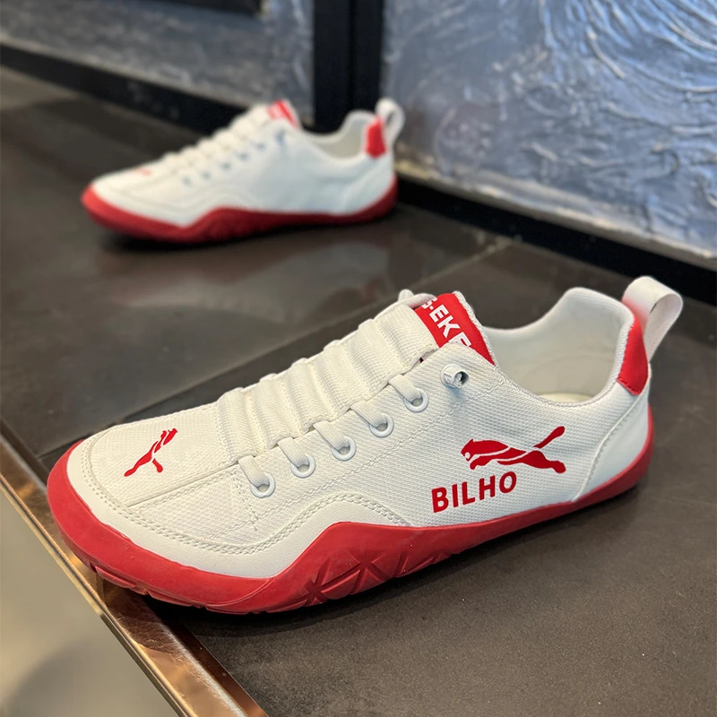 2025夏季新款潮牌时尚运动百搭舒适透气软底板鞋超轻潮流休闲鞋男