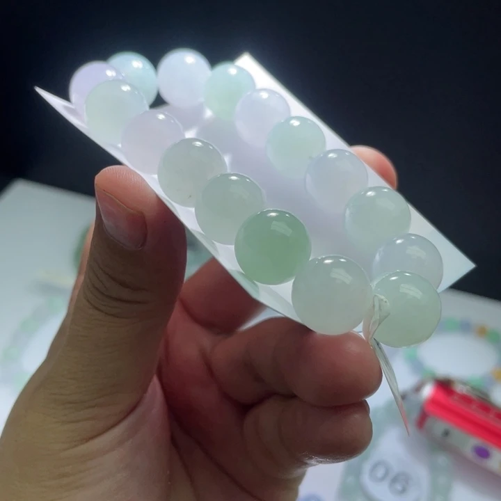 未镶嵌定制翡翠翡翠卡13.5