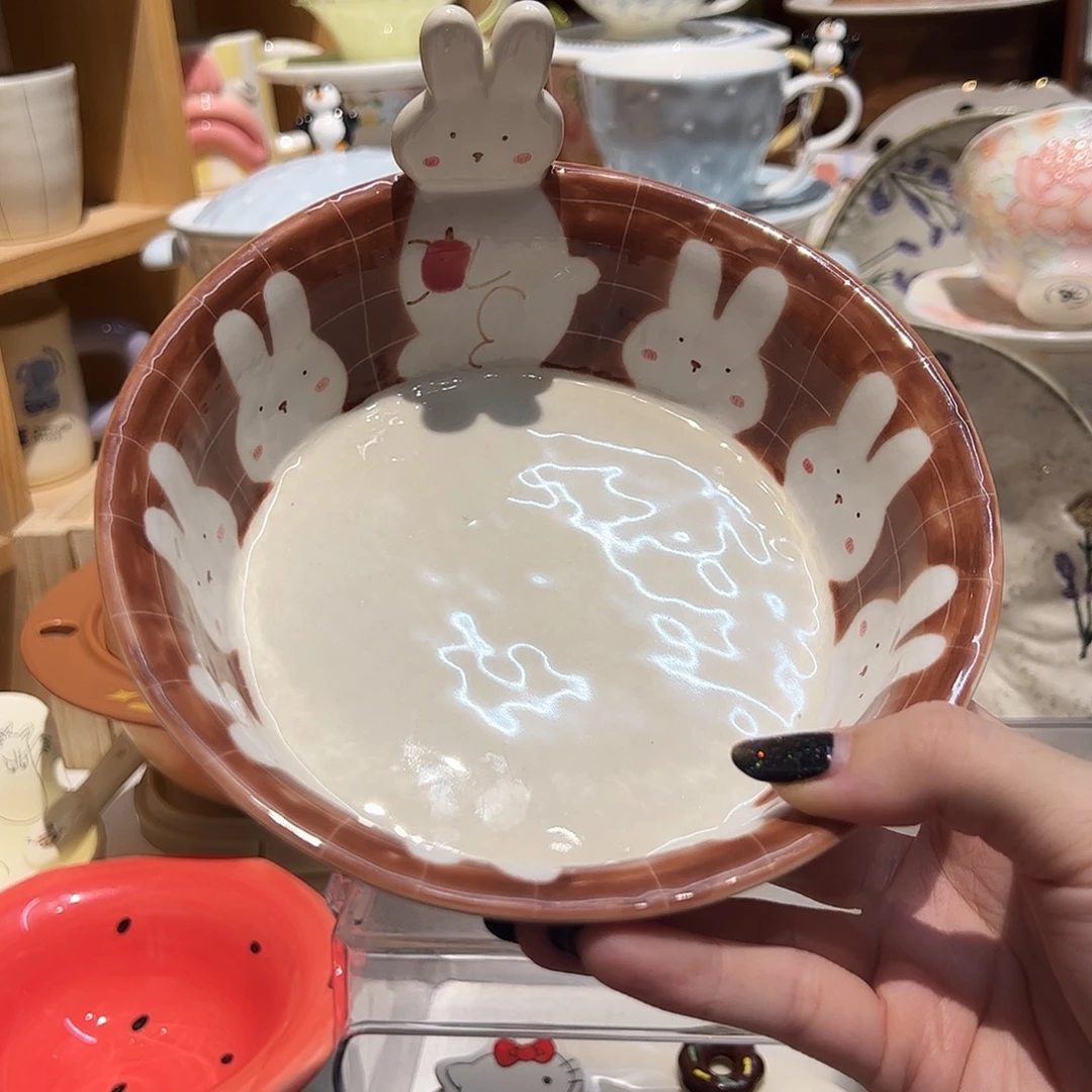 立体小白兔沙拉碗