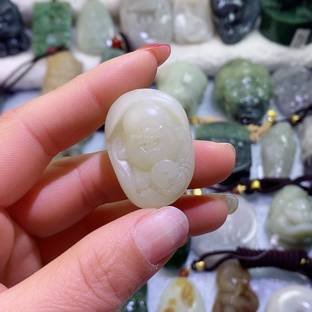 和田玉（糖玉）未镶嵌珠宝半成品