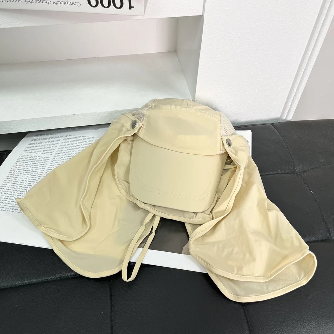 防水三折抽口便携遮阳休闲春夏鸭舌帽 CD-0215