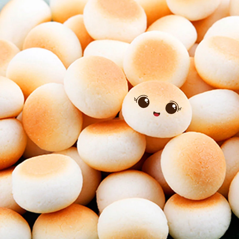 【发一斤】怀旧儿时零食小吃办公室食品小包装 小馒头牛奶味