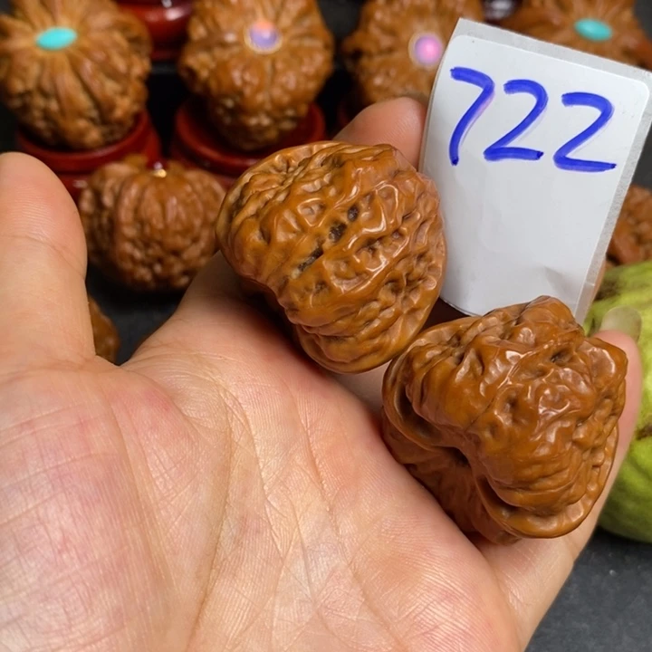 文玩核桃把件35蛤蟆722