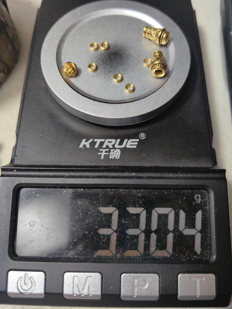 足金999弟子珠黄金手串配饰