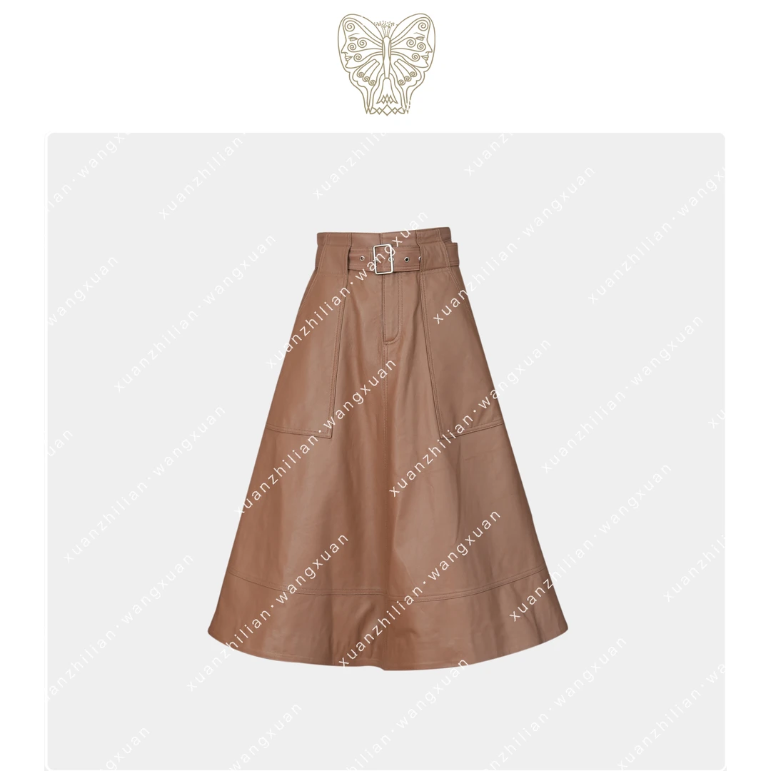 璇之恋·王璇春日衣橱波西皮半裙王璇原创设计