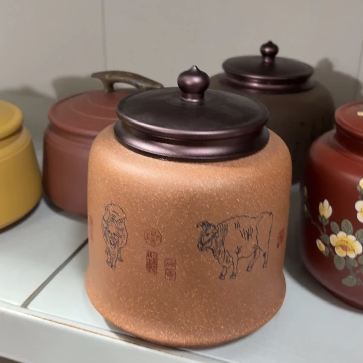 紫砂茶叶罐紫砂茶叶罐