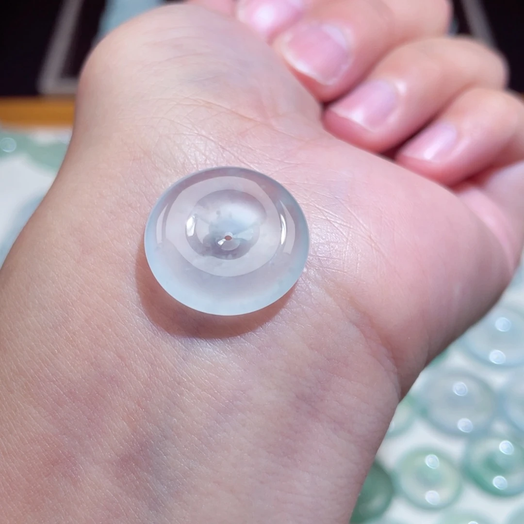 颈饰未镶嵌翡翠扣子