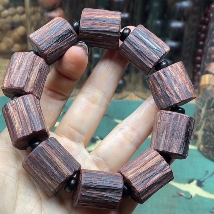 降真香手串/手链I****兽海南十亩香2.1随型单圈