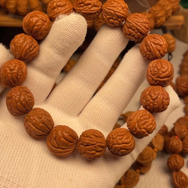 桃木1号链接桃核手串一个