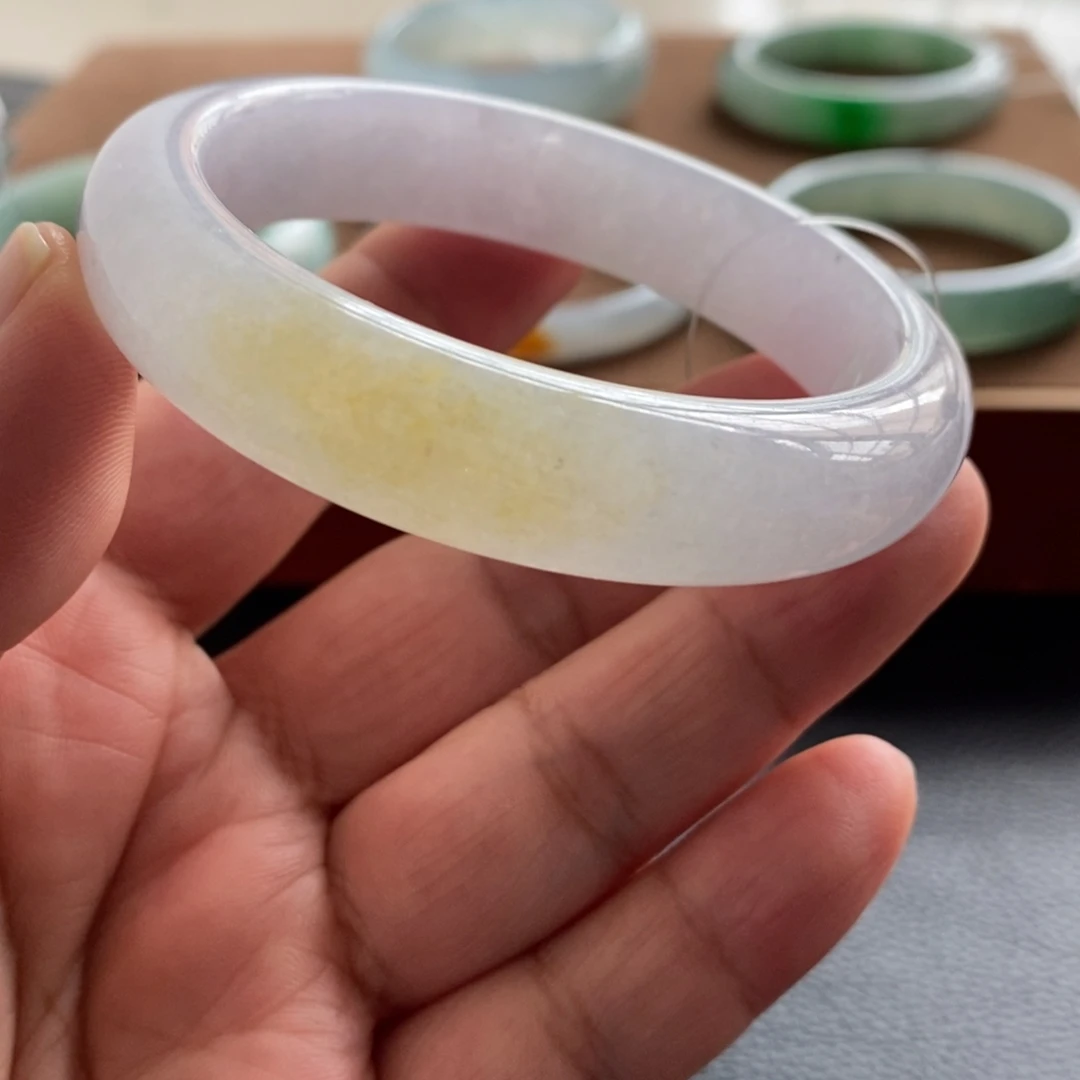 翡翠未镶嵌手镯天然翡翠手镯