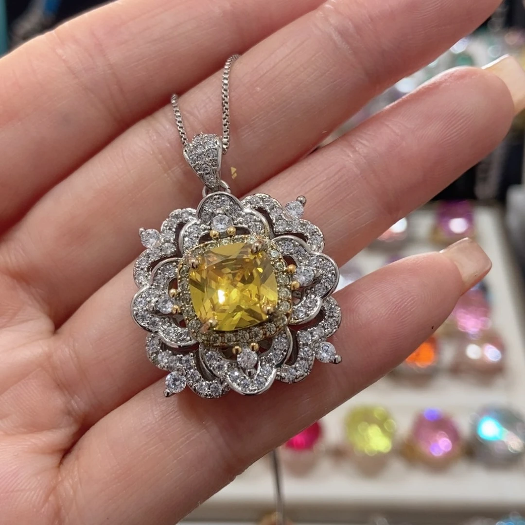 66锆石（处理）吊坠