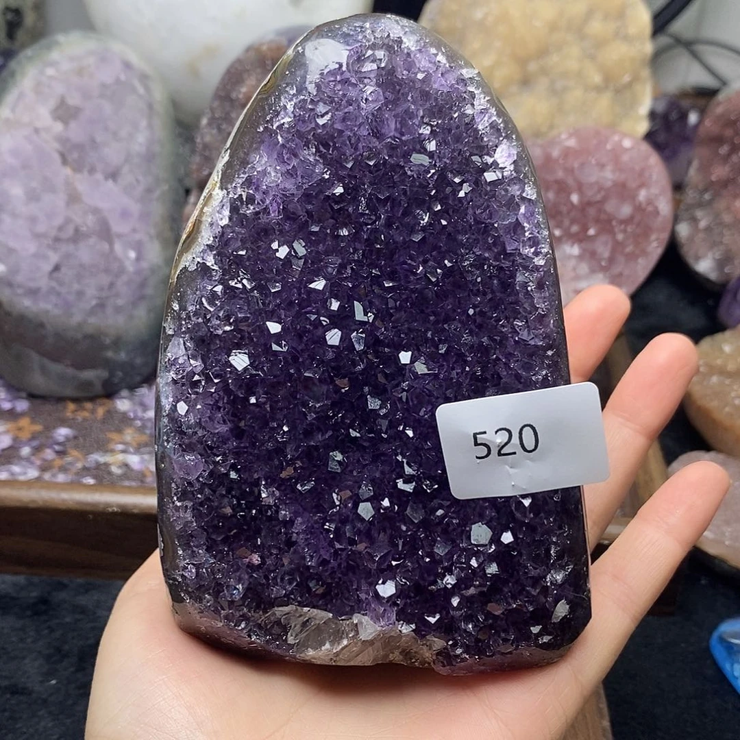 未镶嵌大型摆件（非配饰）紫晶