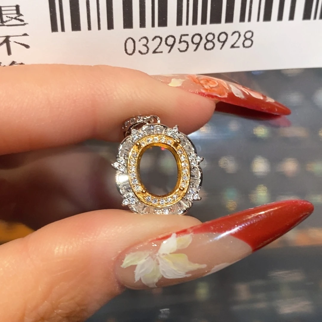 欧泊吊坠—银S925镶嵌迷*晏