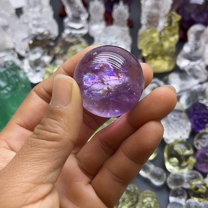 水晶摆件未镶嵌芷*摆件