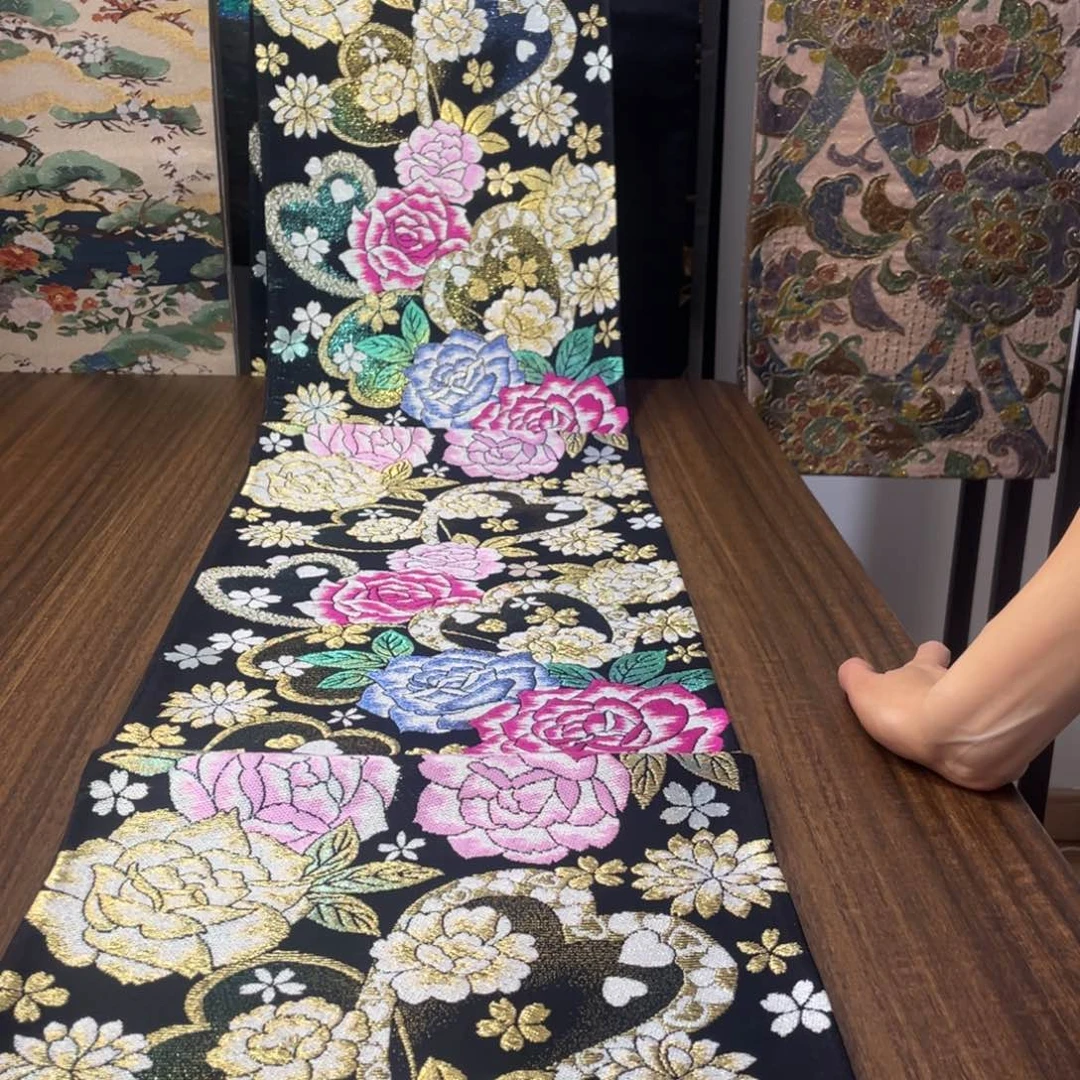 织绣2 唐锦西阵织桌旗