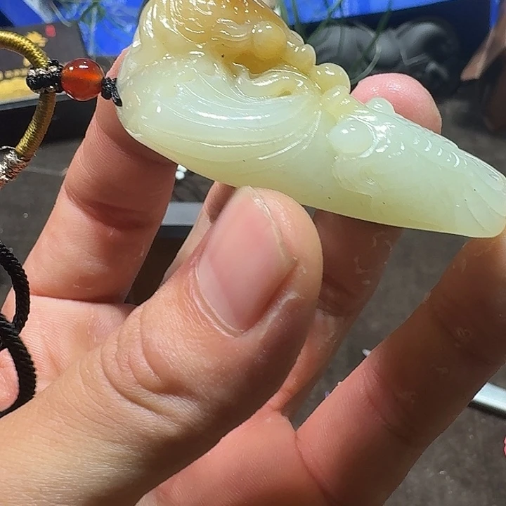 未镶嵌和田玉车挂