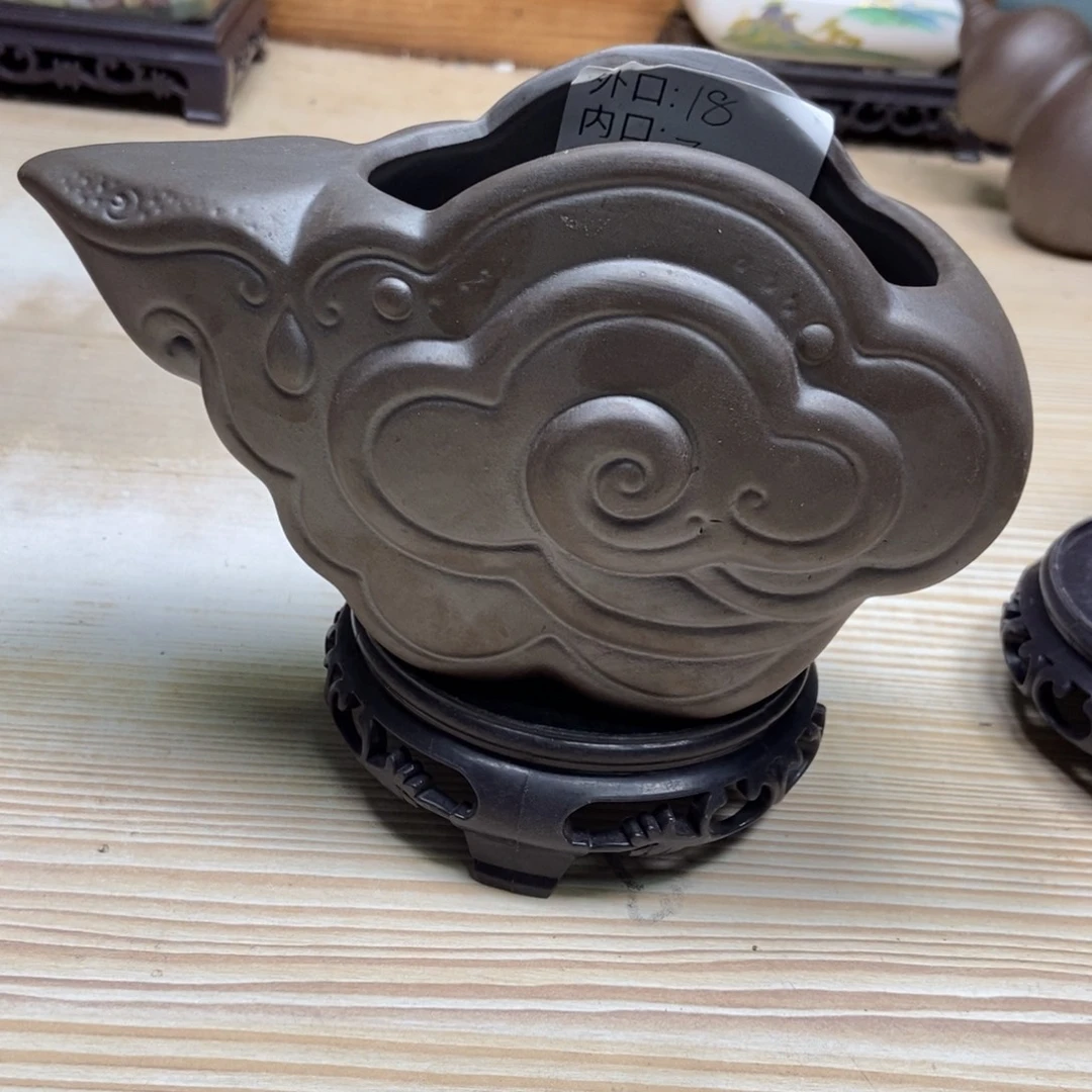 瓷片陶瓷花盆陶瓷艺术