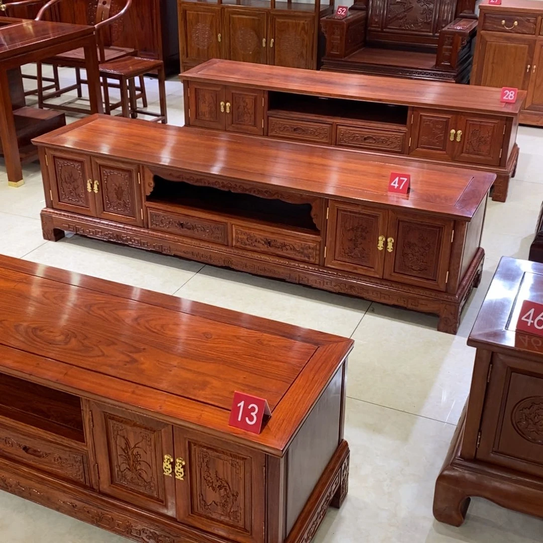 花梨木类书柜R****t缅甸花梨木电视柜