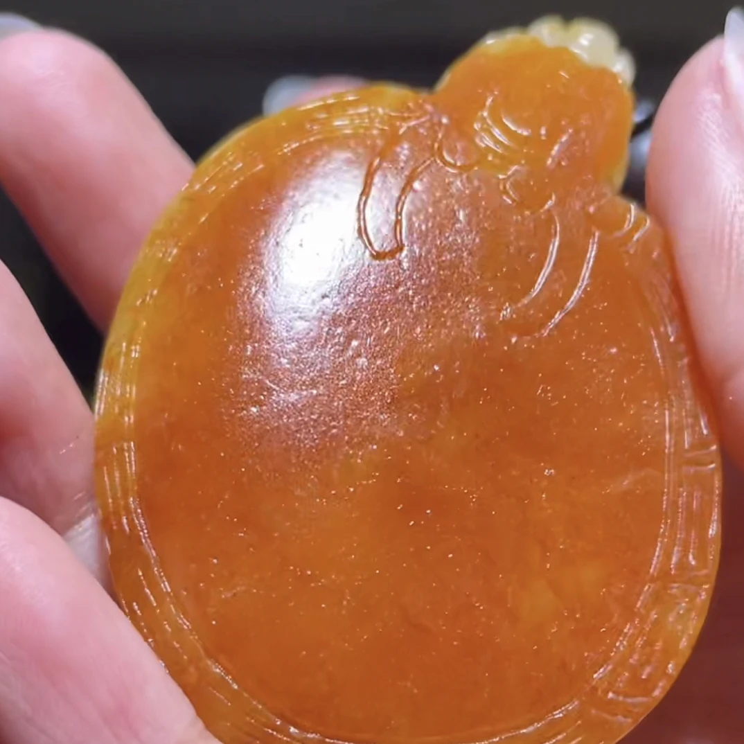 手把件货玉石把玩件文玩摆件D2