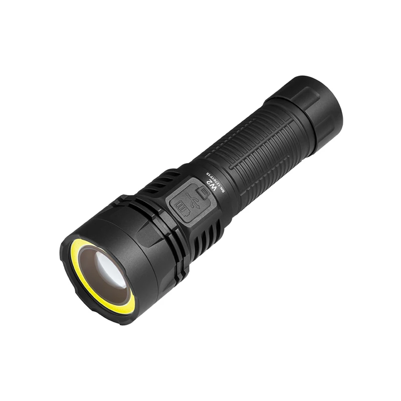 【店播】雷明兔 W2多光源可充电户外手电筒 便携户外检修爬山露营