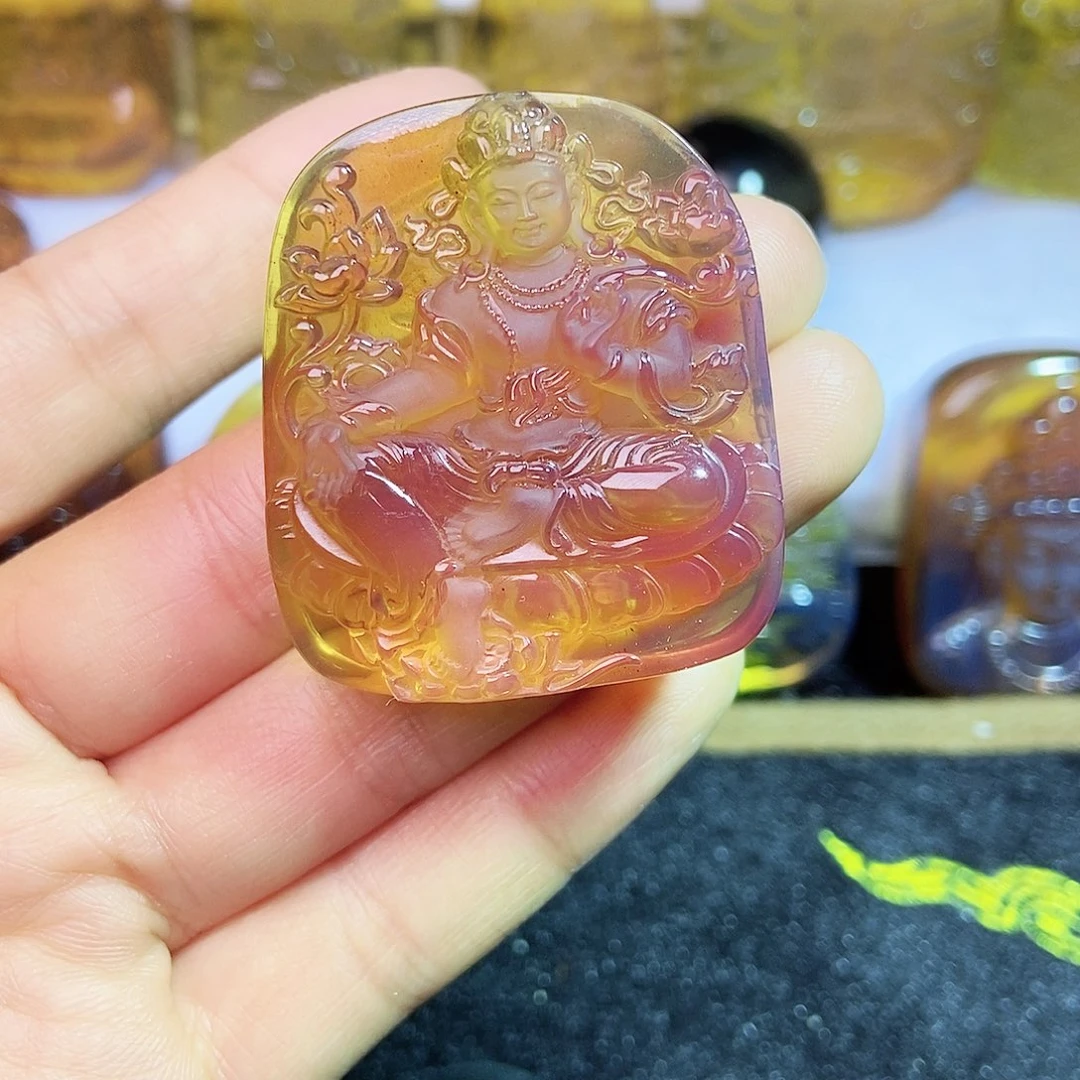 琥珀颈饰未镶嵌渡姆