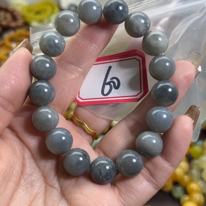 蛇纹石玉未镶嵌手链