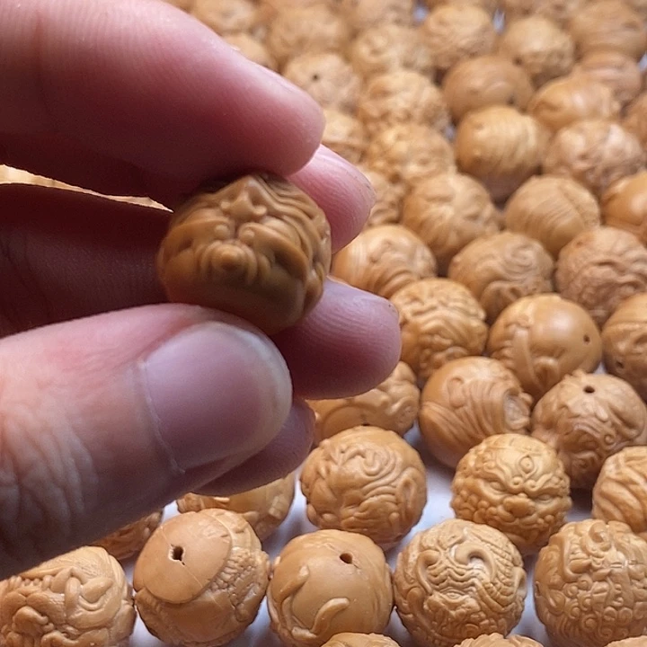 我***饿手串猴头核桃瑕疵单颗